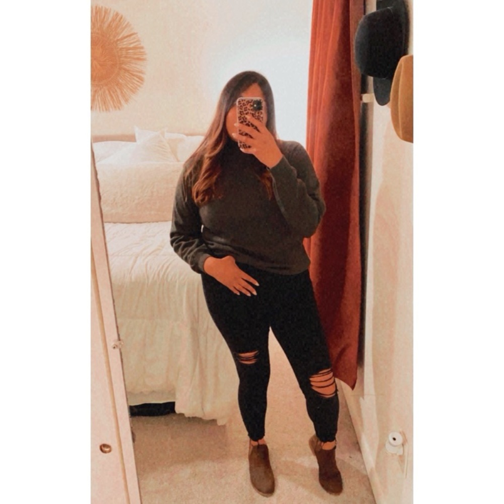 Croft & Barrow • Turtleneck • Sweater • Green •